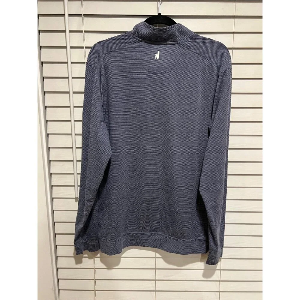 Johnnie-O Cotton 1/4‎ Zip Pullover - Size L